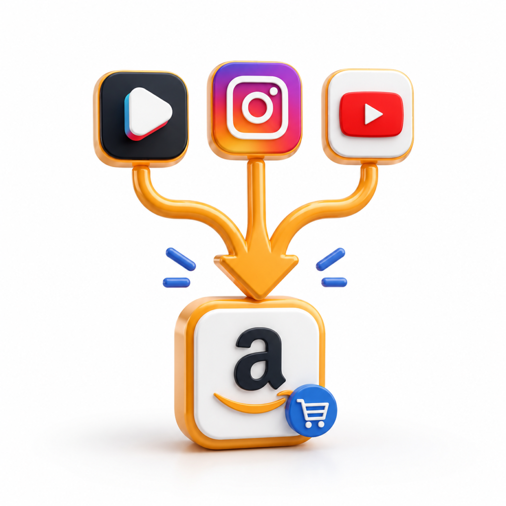Tráfico desde TikTok, Instagram o YouTube.