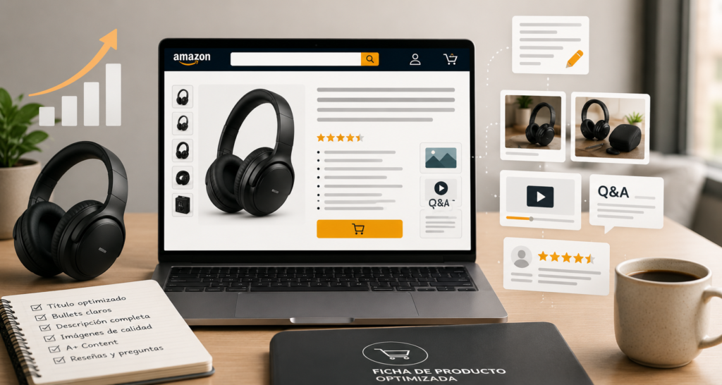 Optimización de fichas de producto en Amazon para Rufus y búsqueda con IA